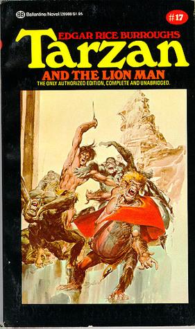 Tarzan and the Lion Man book cover