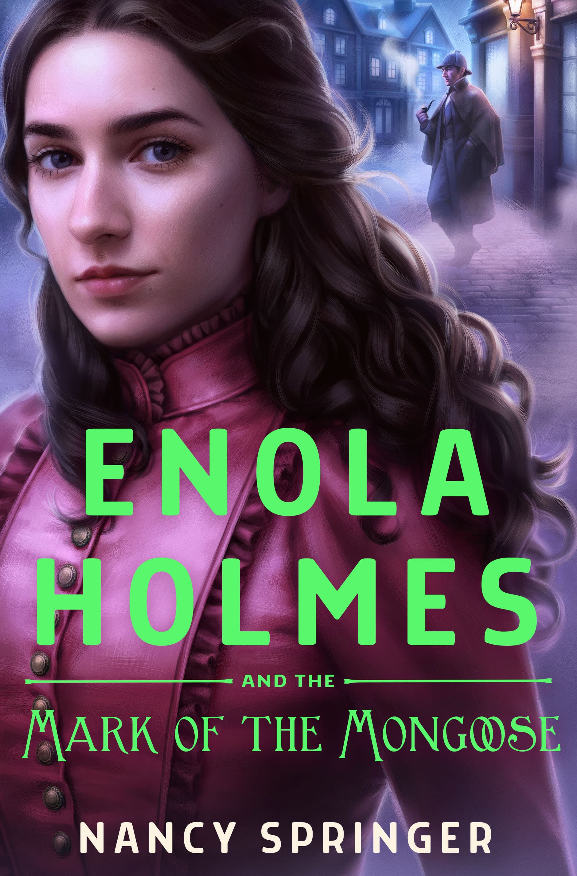 Enola Holmes and the Mark of the Mongoose book cover