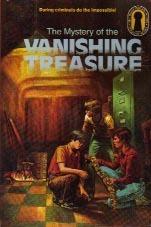 The Mystery of the Vanishing Treasure book cover