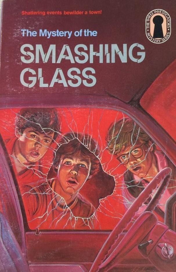 The Mystery of the Smashing Glass book cover