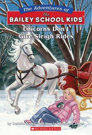 Unicorns Don't Give Sleigh Rides book cover