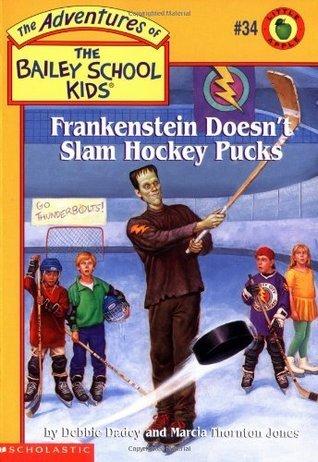 Frankenstein Doesn't Slam Hockey Pucks book cover