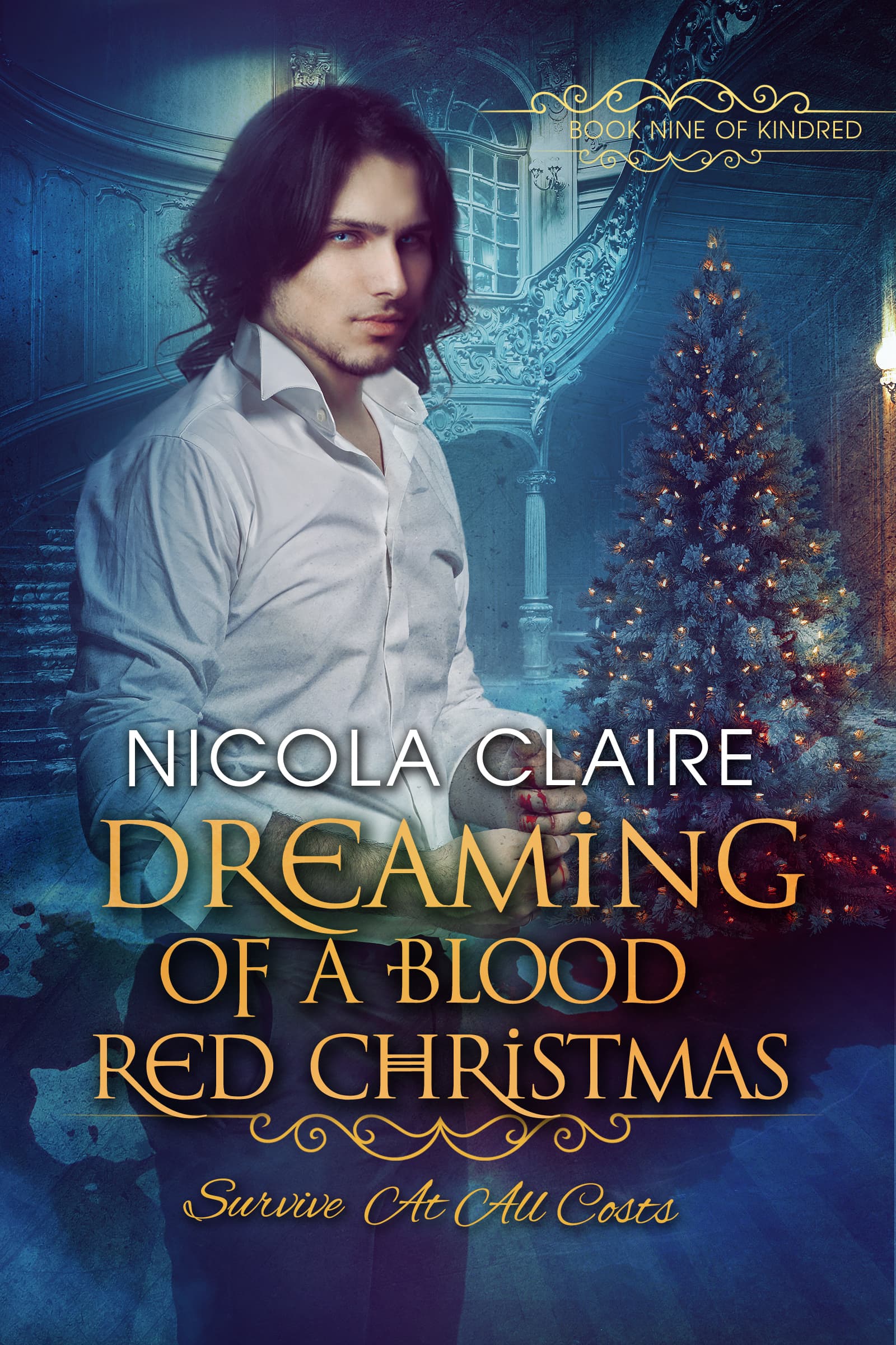 Dreaming Of A Blood Red Christmas book cover