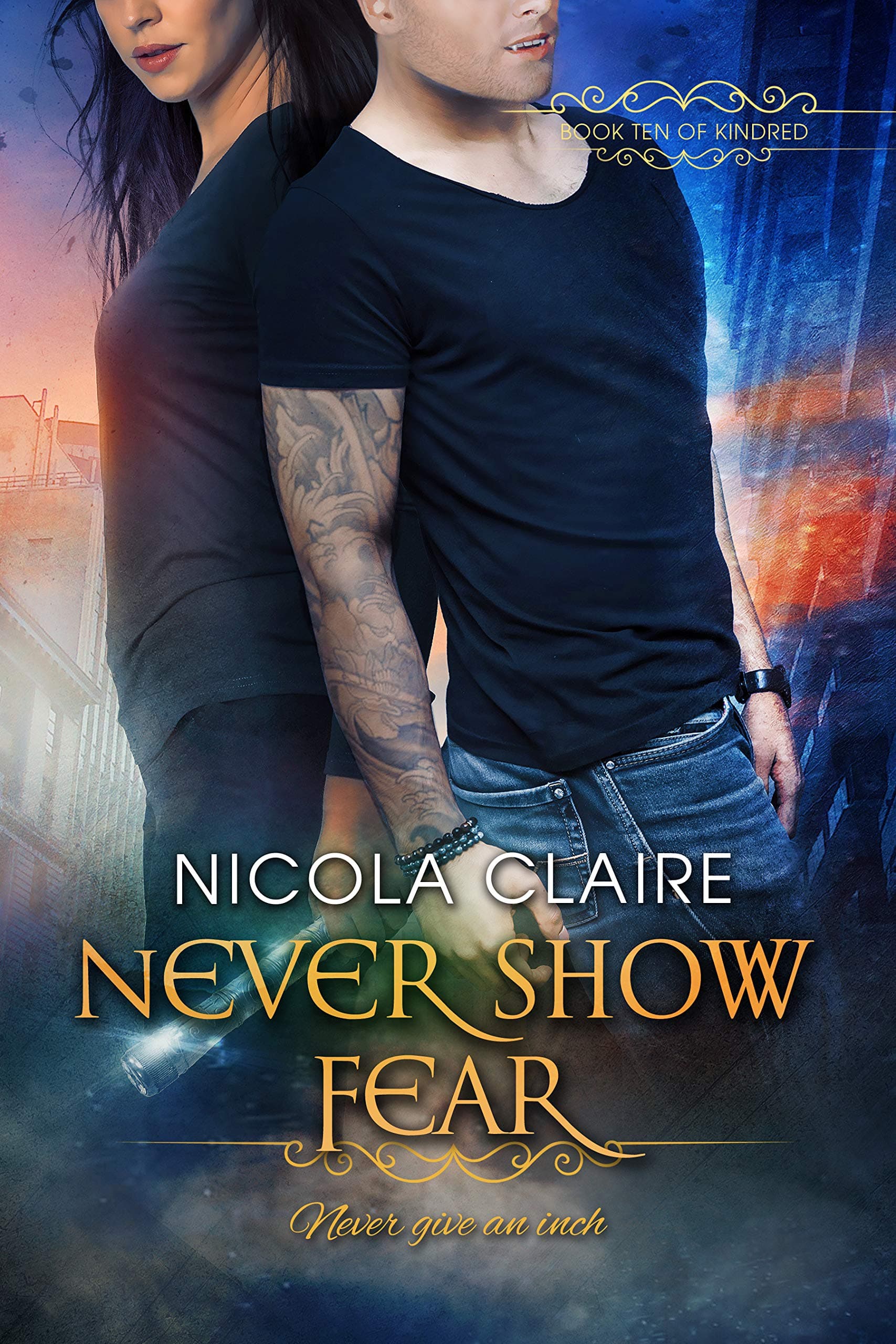 Never Show Fear book cover