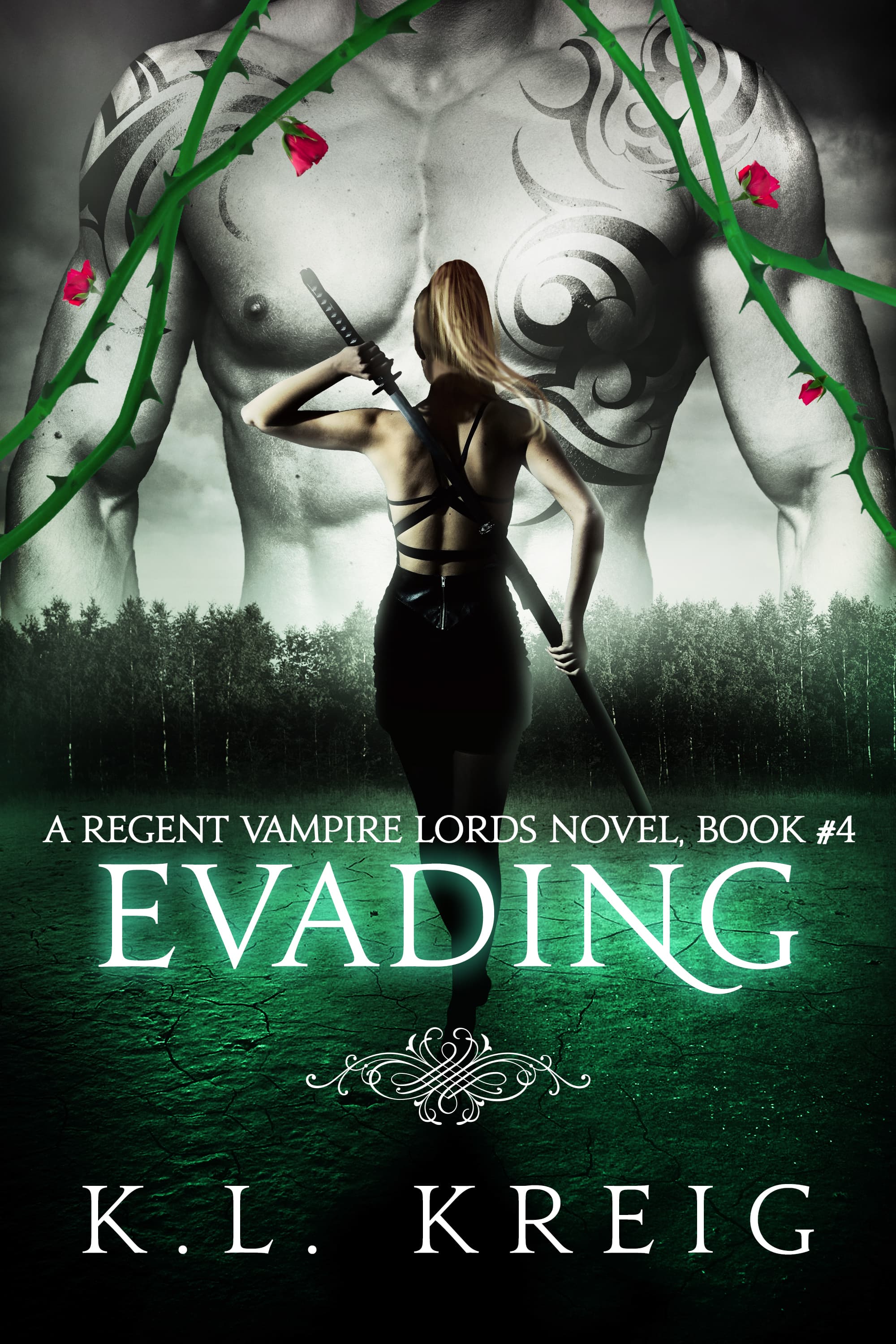 Evading book cover