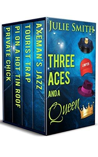 Three Aces And A Queen: Series Selections Starring Women Sleuths book cover