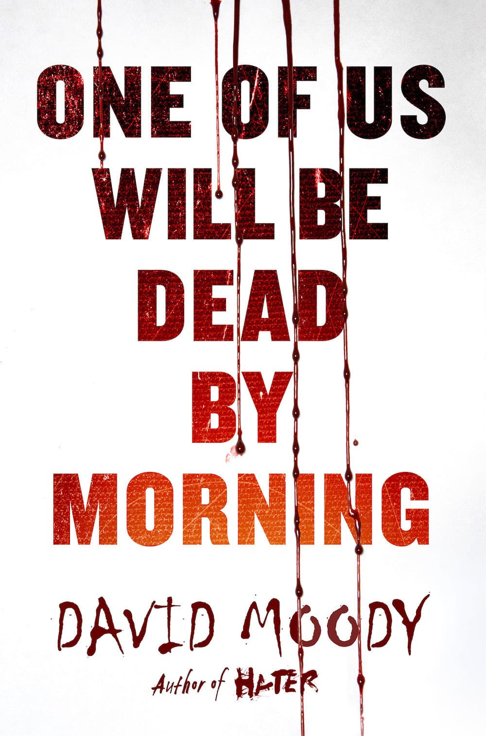 One of Us Will Be Dead by Morning book cover