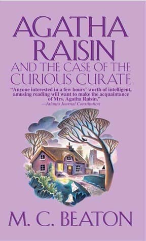 Agatha Raisin and the Case of the Curious Curate book cover
