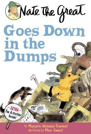 Nate the Great Goes Down in the Dumps book cover