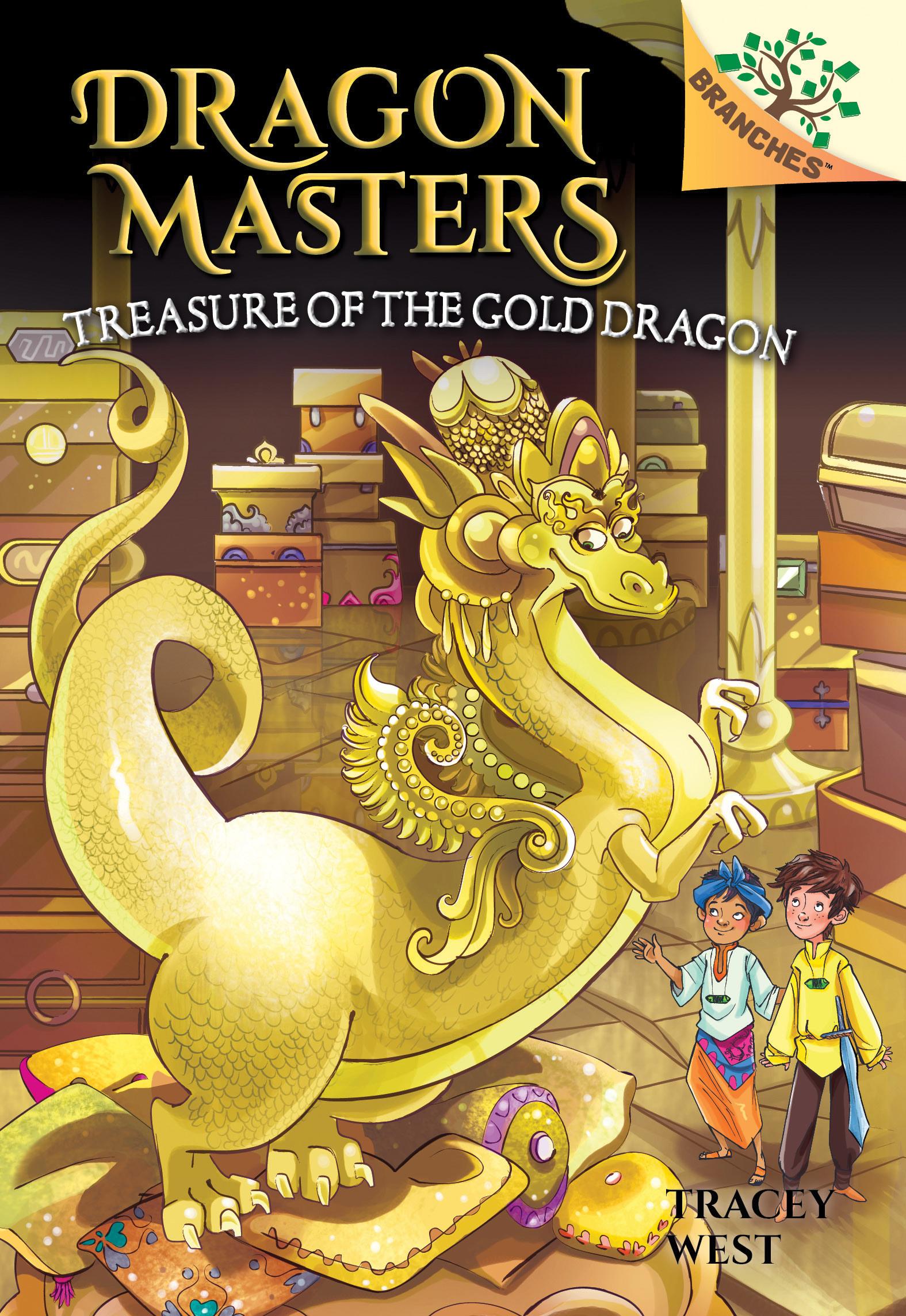 Treasure of the Gold Dragon book cover