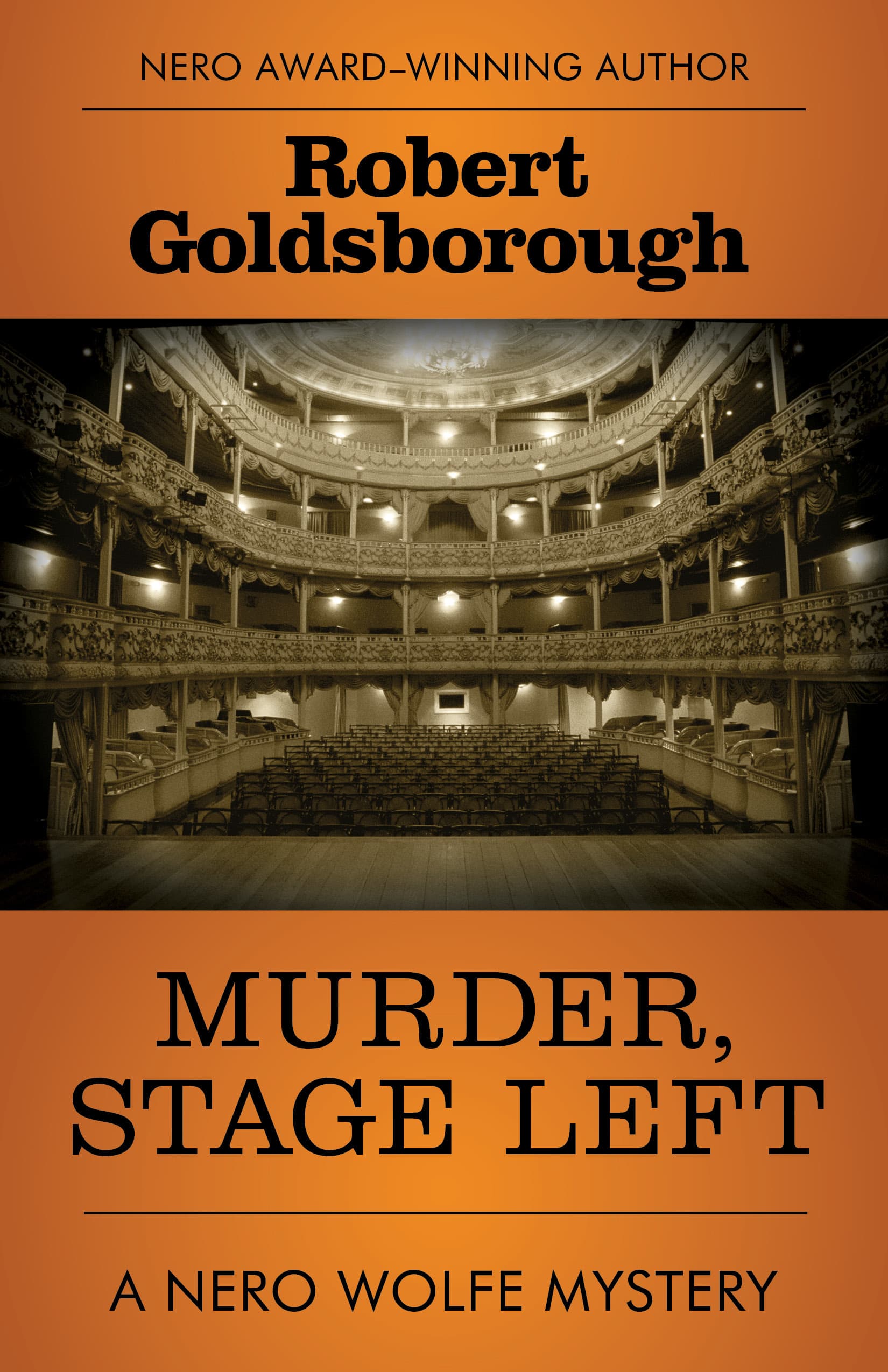 Murder, Stage Left book cover