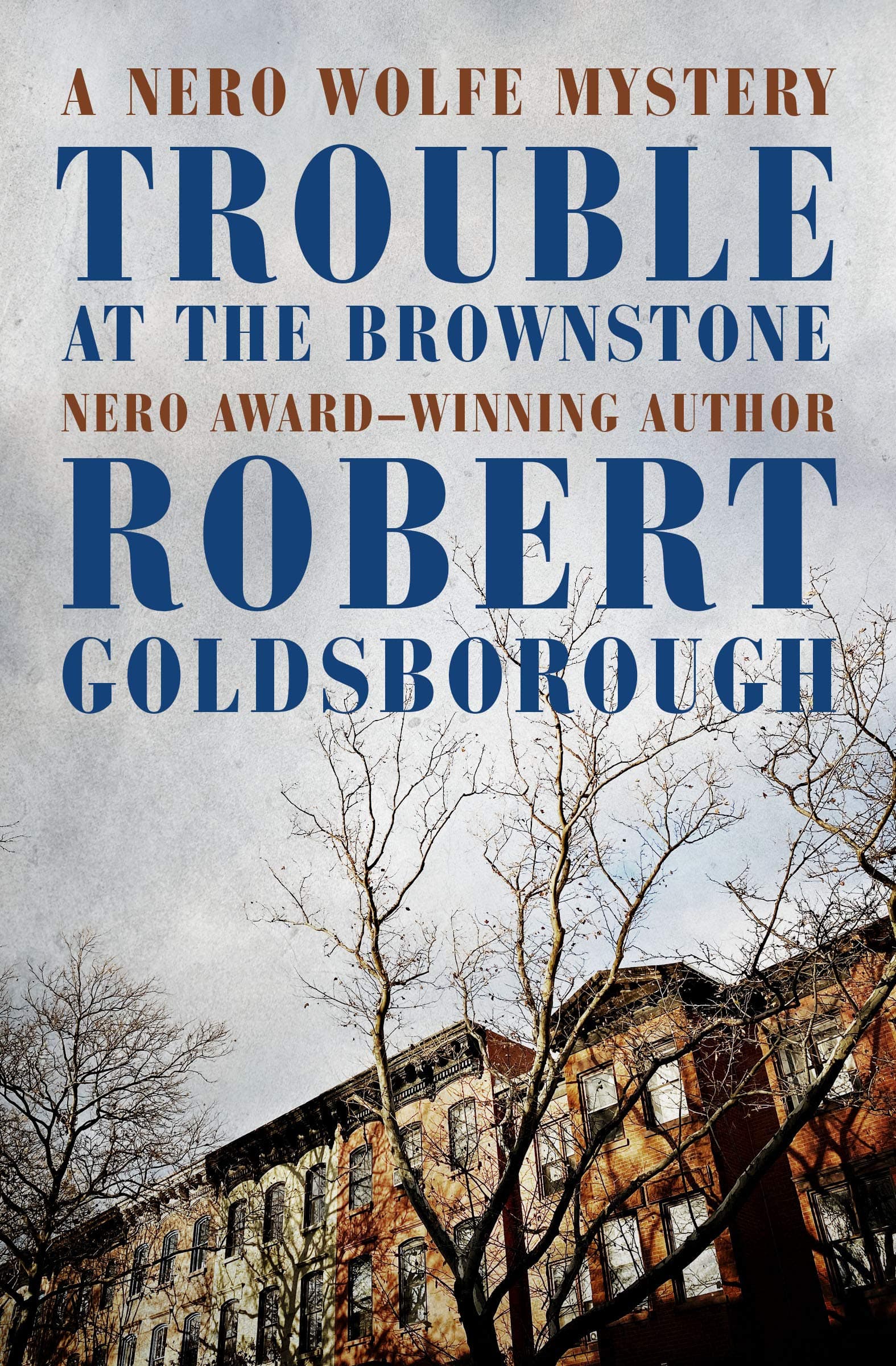 Trouble at the Brownstone book cover