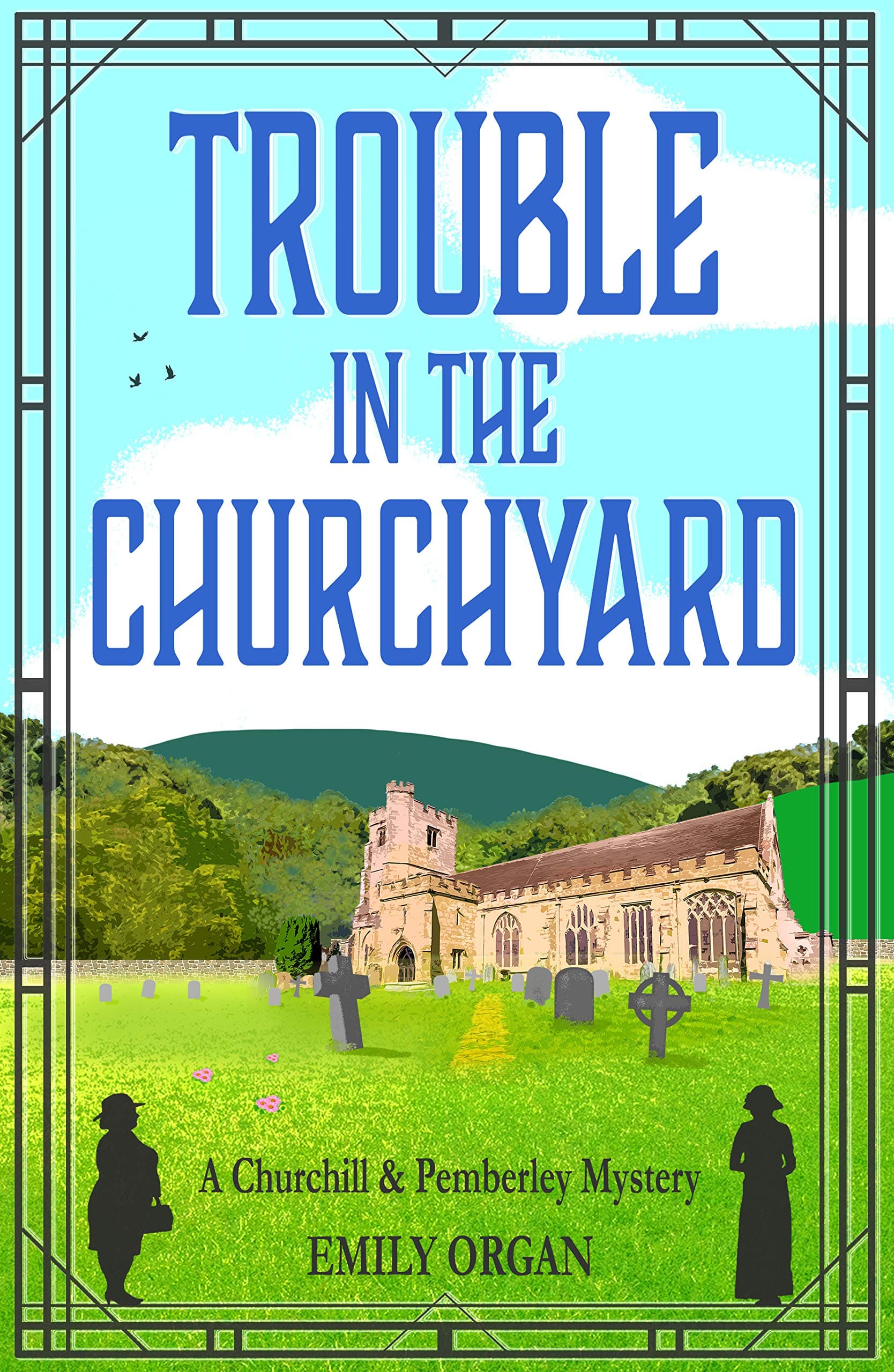 Trouble in the Churchyard book cover