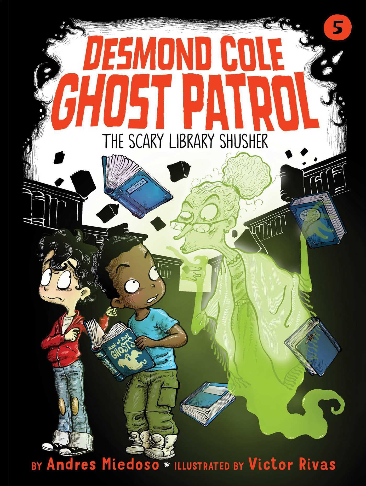 The Scary Library Shusher book cover