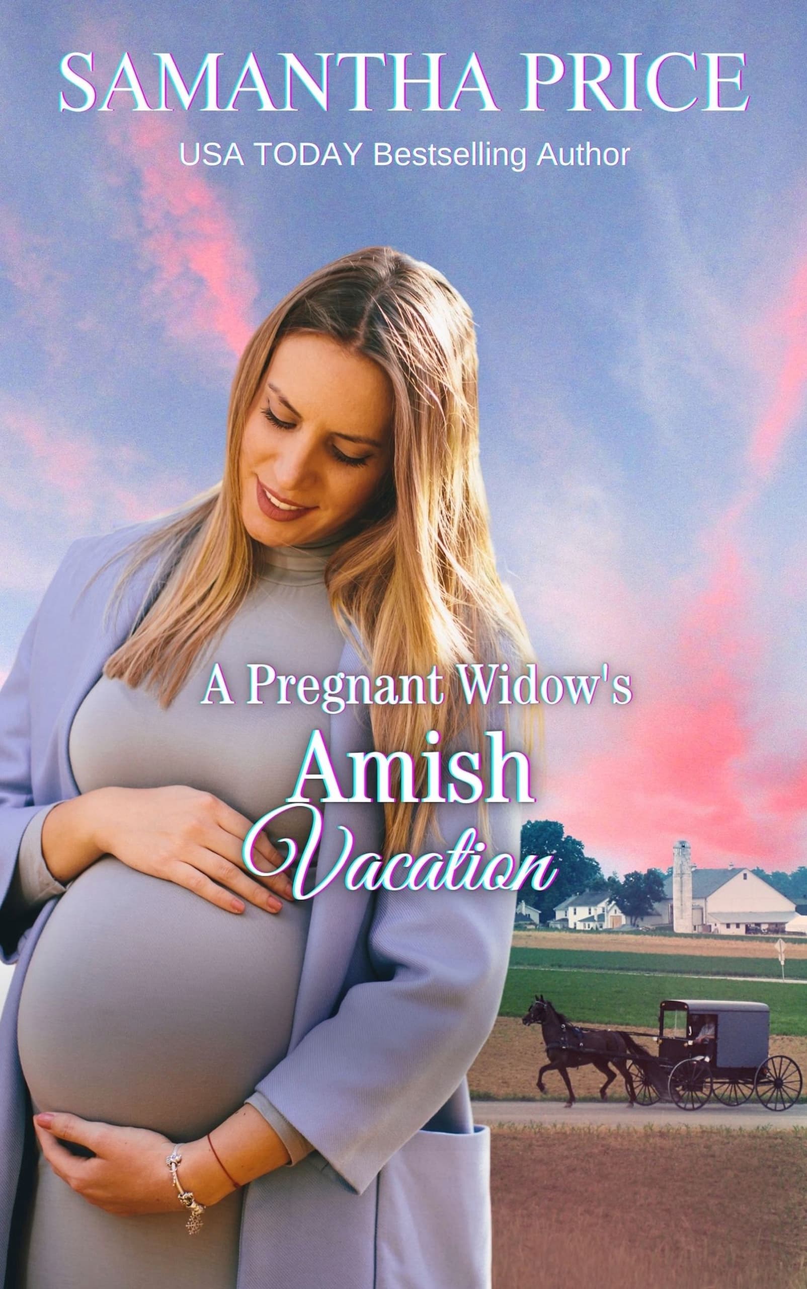 A Pregnant Widow's Amish Vacation book cover