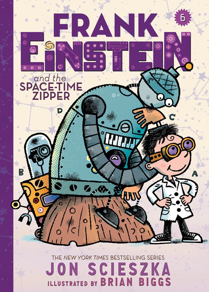 Frank Einstein and the Space-Time Zipper book cover