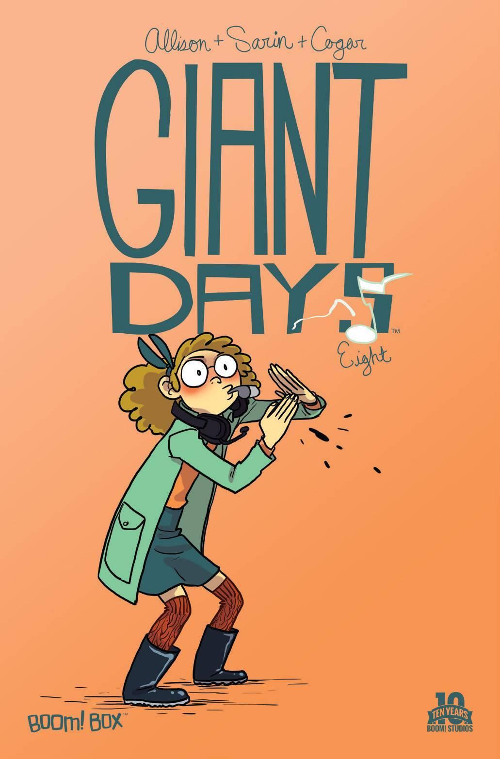 Giant Days #8 book cover