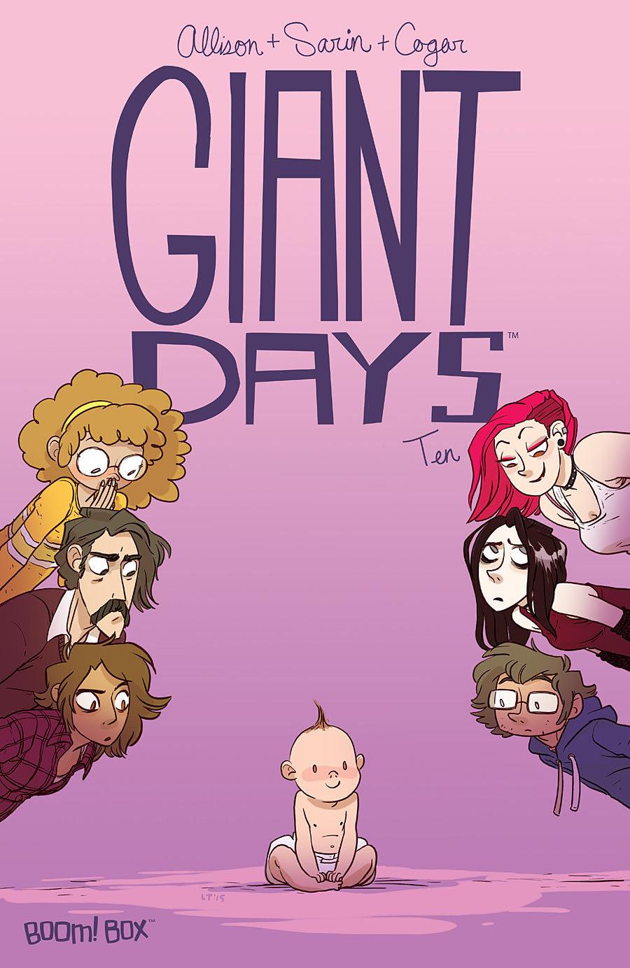 Giant days #10 book cover