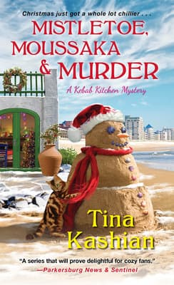 Mistletoe, Moussaka, and Murder book cover