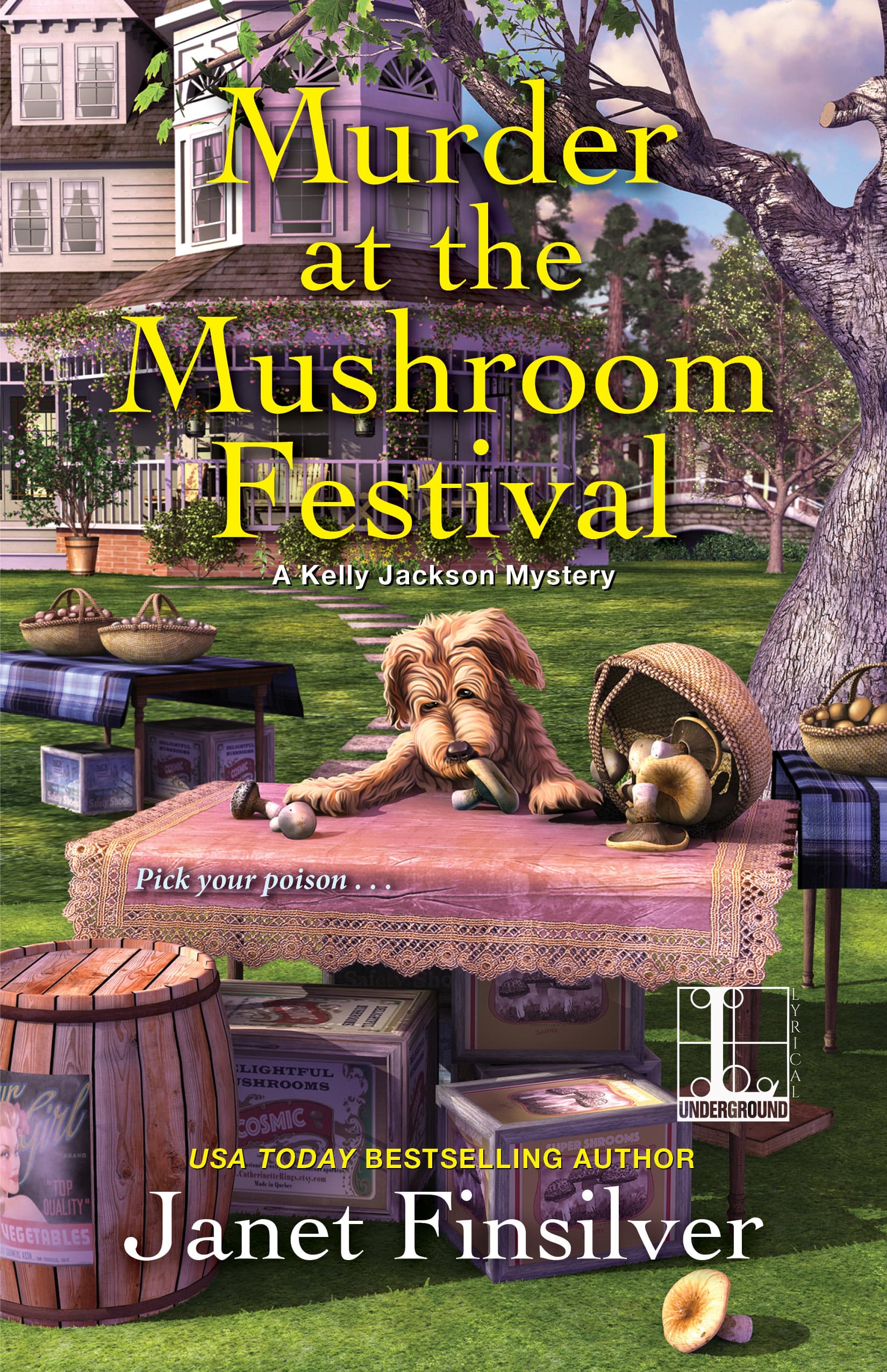 Murder at the Mushroom Festival book cover