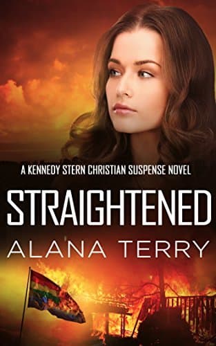 Straightened book cover