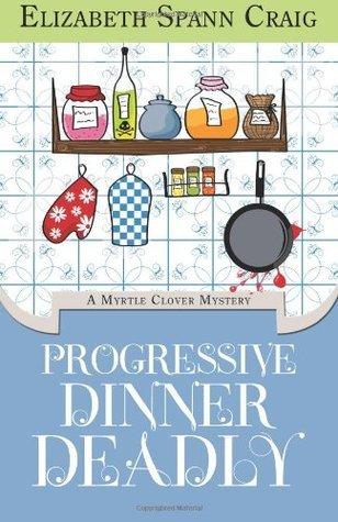 Progressive Dinner Deadly book cover