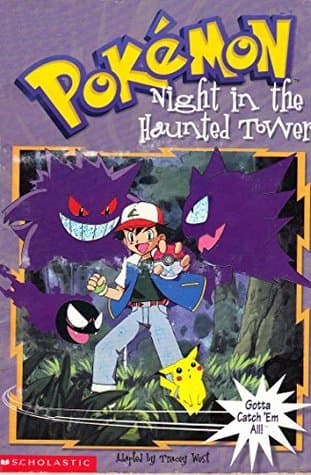 Pokemon: Night in the haunted tower book cover