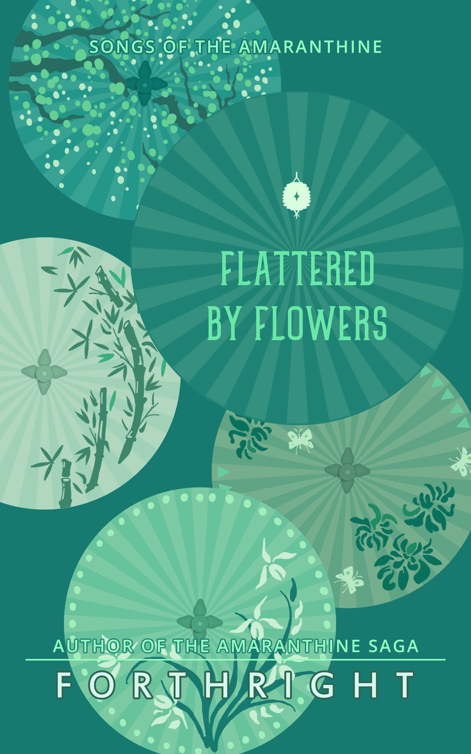 Flattered by Flowers book cover