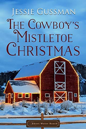 The Cowboy's Mistletoe Christmas book cover