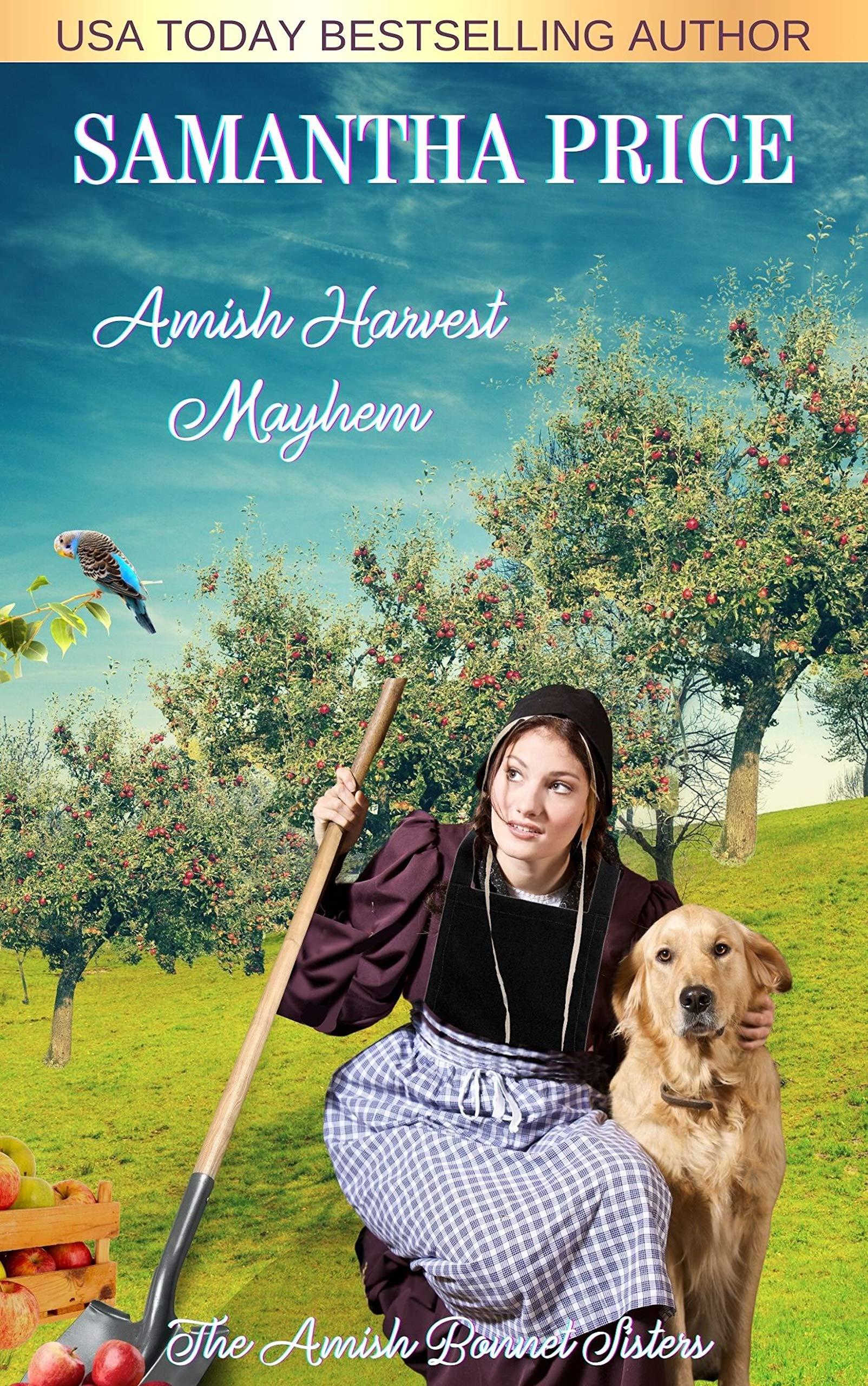 Amish Harvest Mayhem book cover