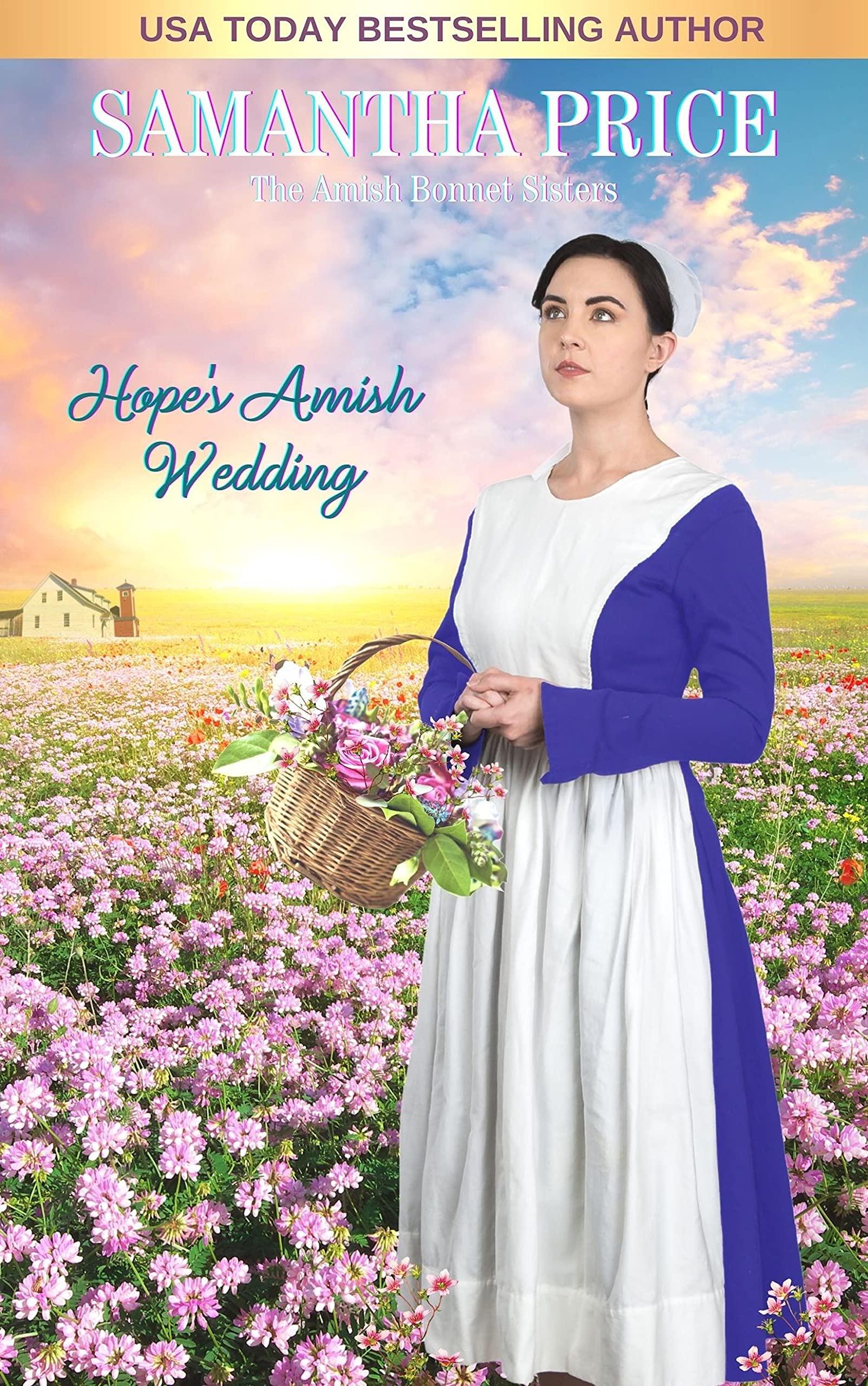 Hope's Amish Wedding book cover