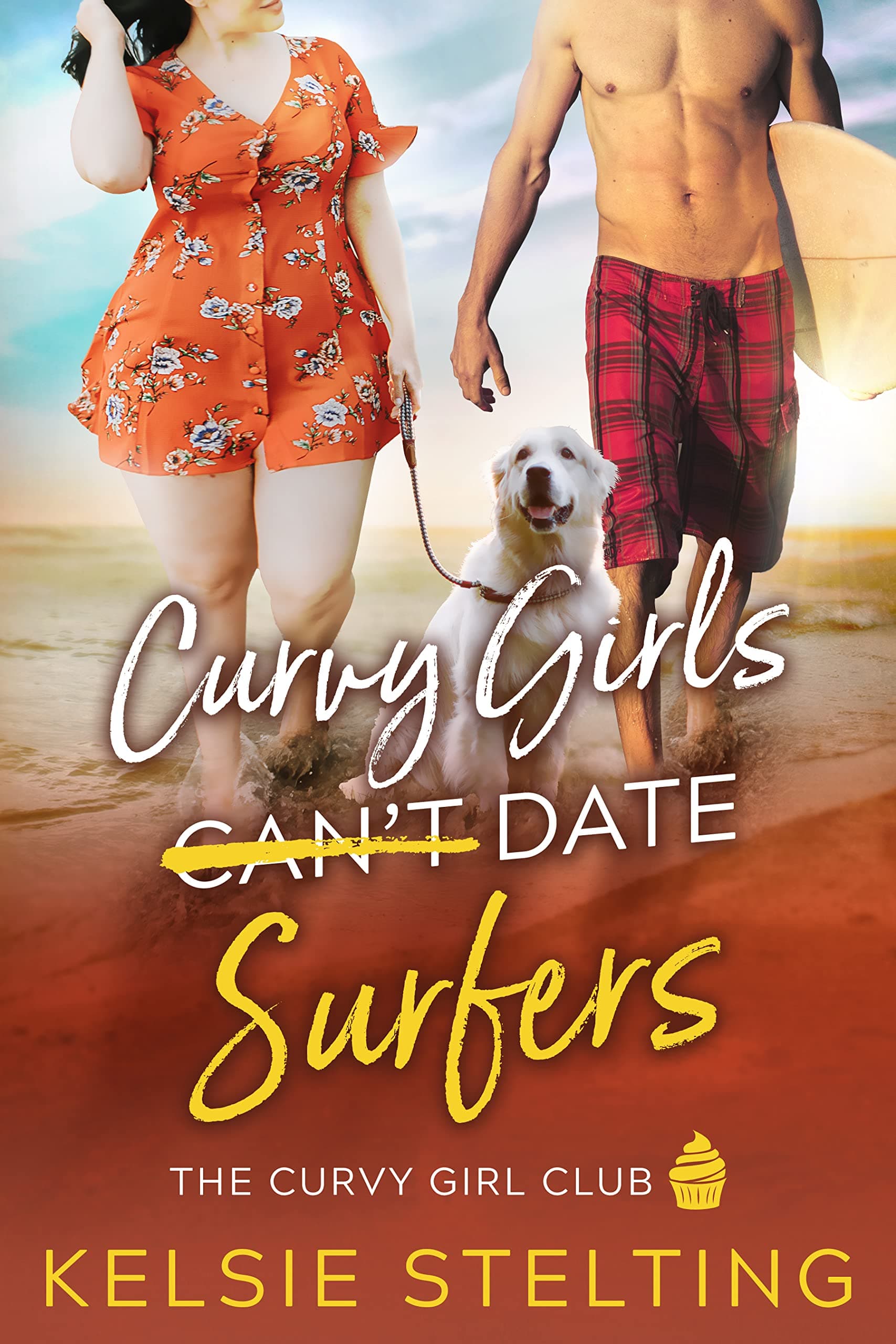 Curvy Girls Can't Date Surfers book cover