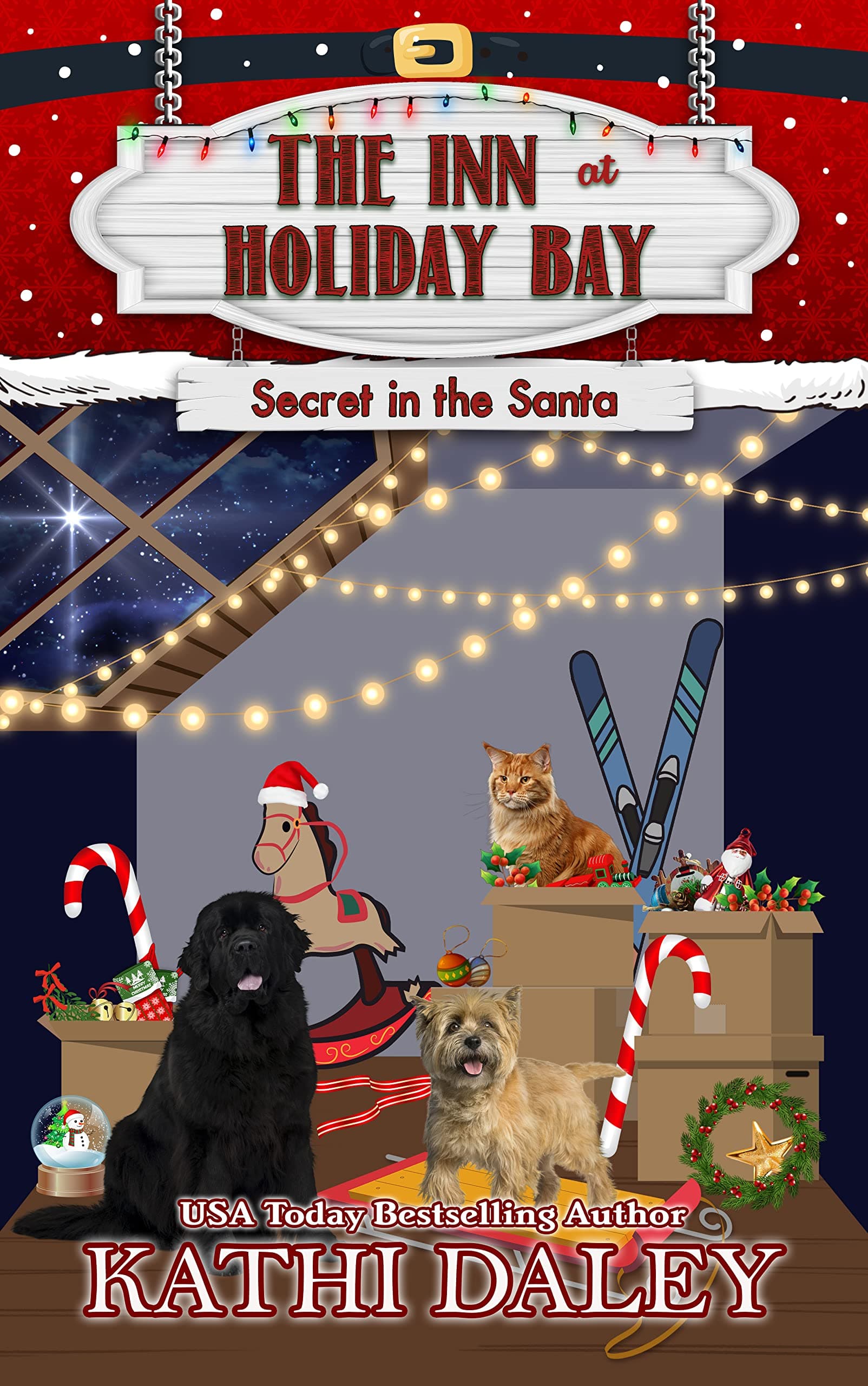 Secret in the Santa book cover