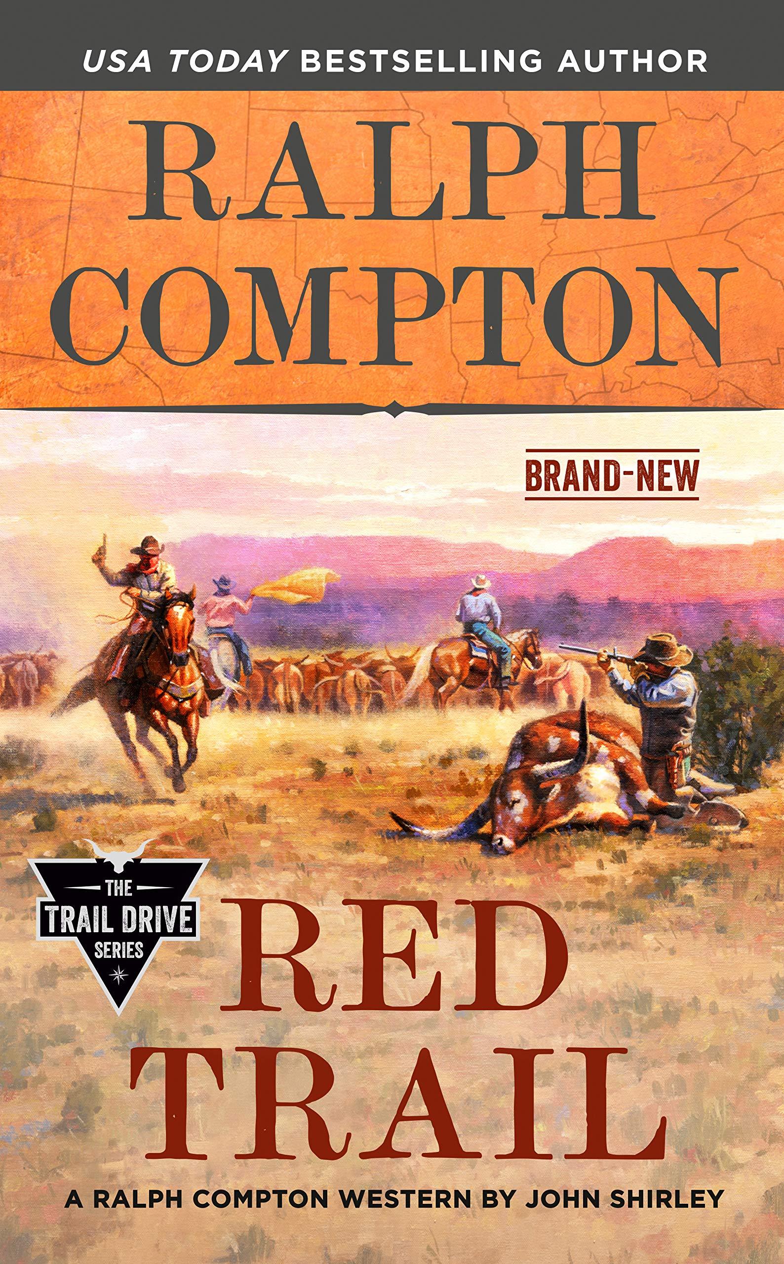 Ralph Compton Red Trail book cover