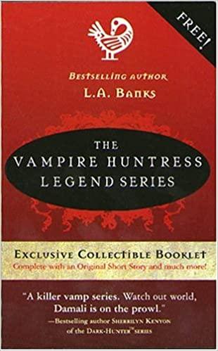 The Vampire Huntress Legend Series book cover