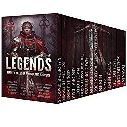 Legends: Fifteen Tales of Sword and Sorcery book cover