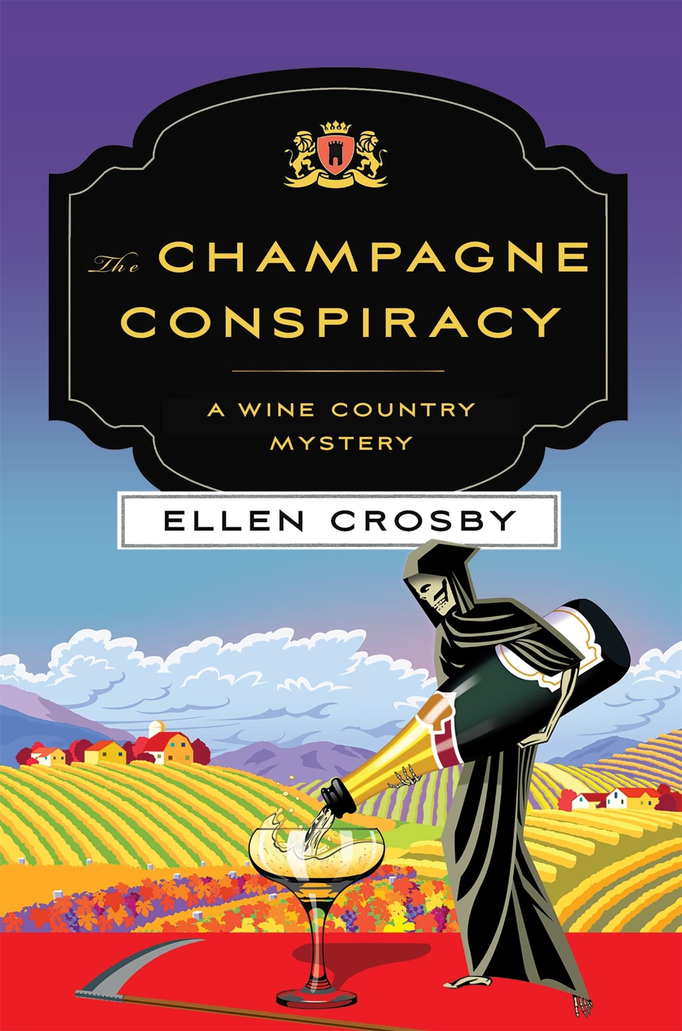 The Champagne Conspiracy: A Wine Country Mystery book cover