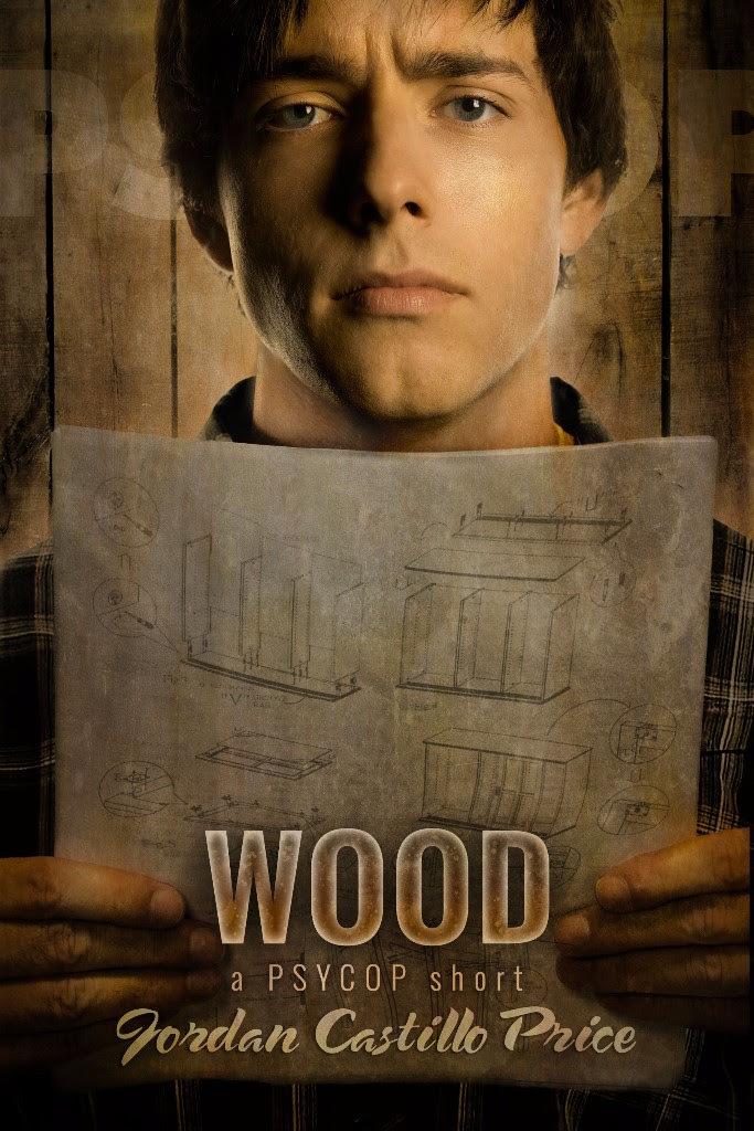 Wood book cover