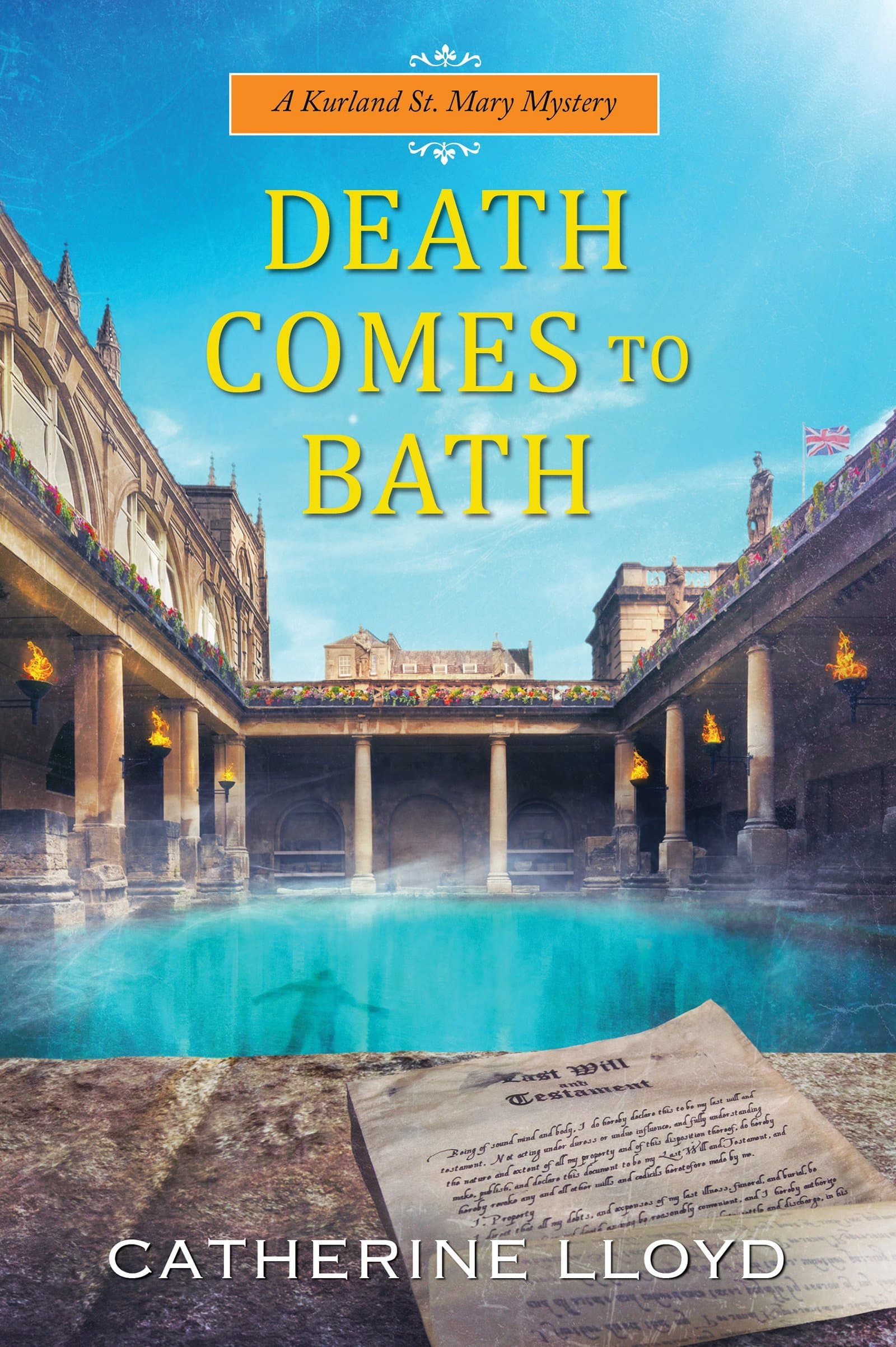 Death Comes to Bath book cover