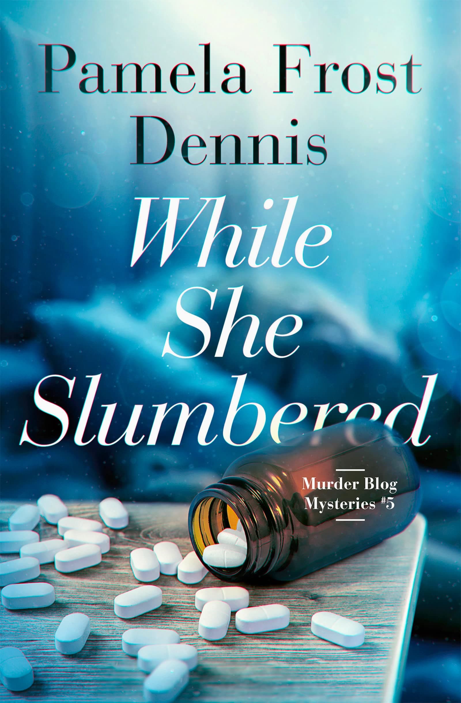 While She Slumbered book cover