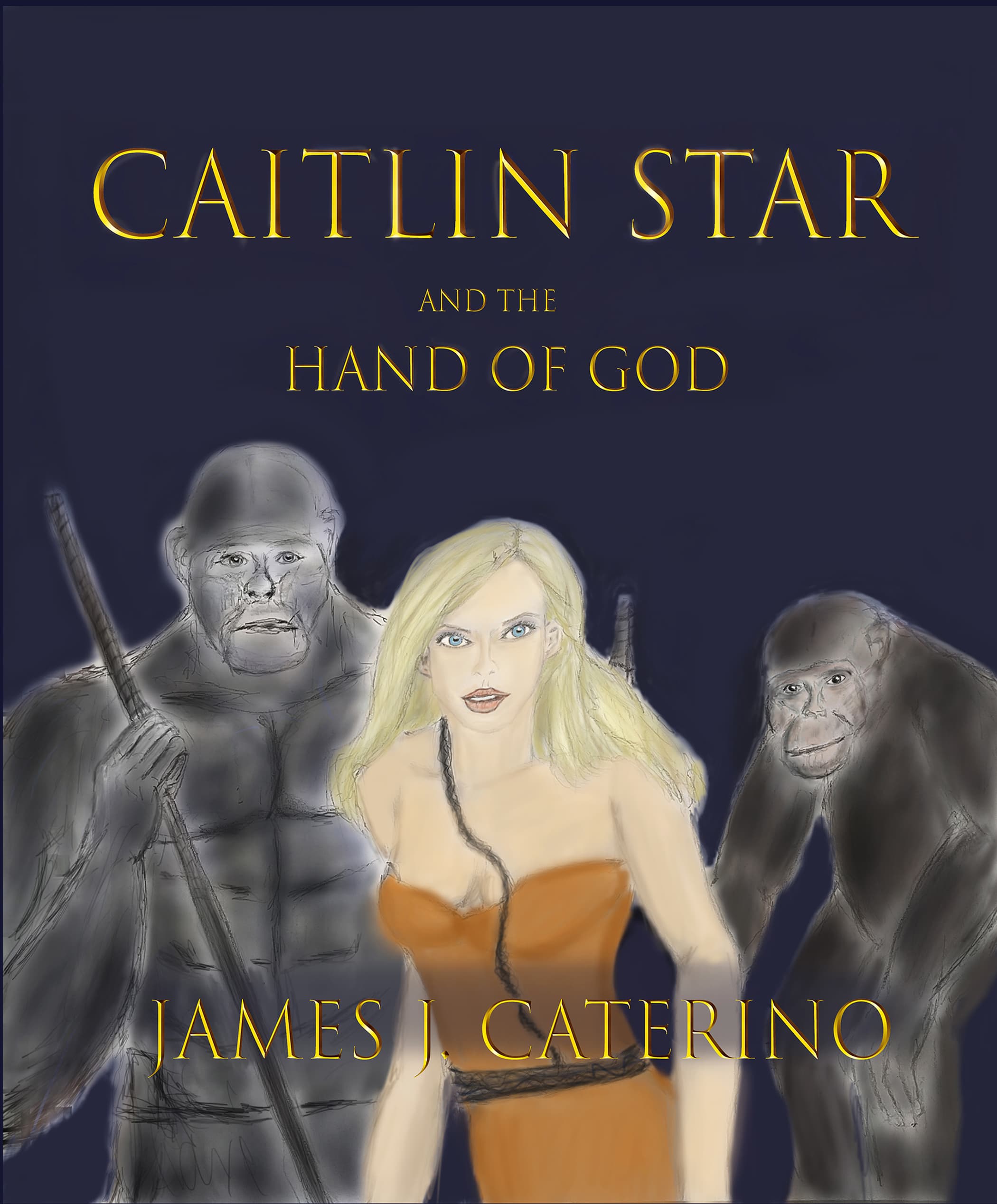 Caitlin Star and the Hand of God book cover