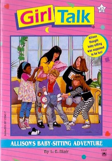 Allison's Baby-Sitting Adventure book cover