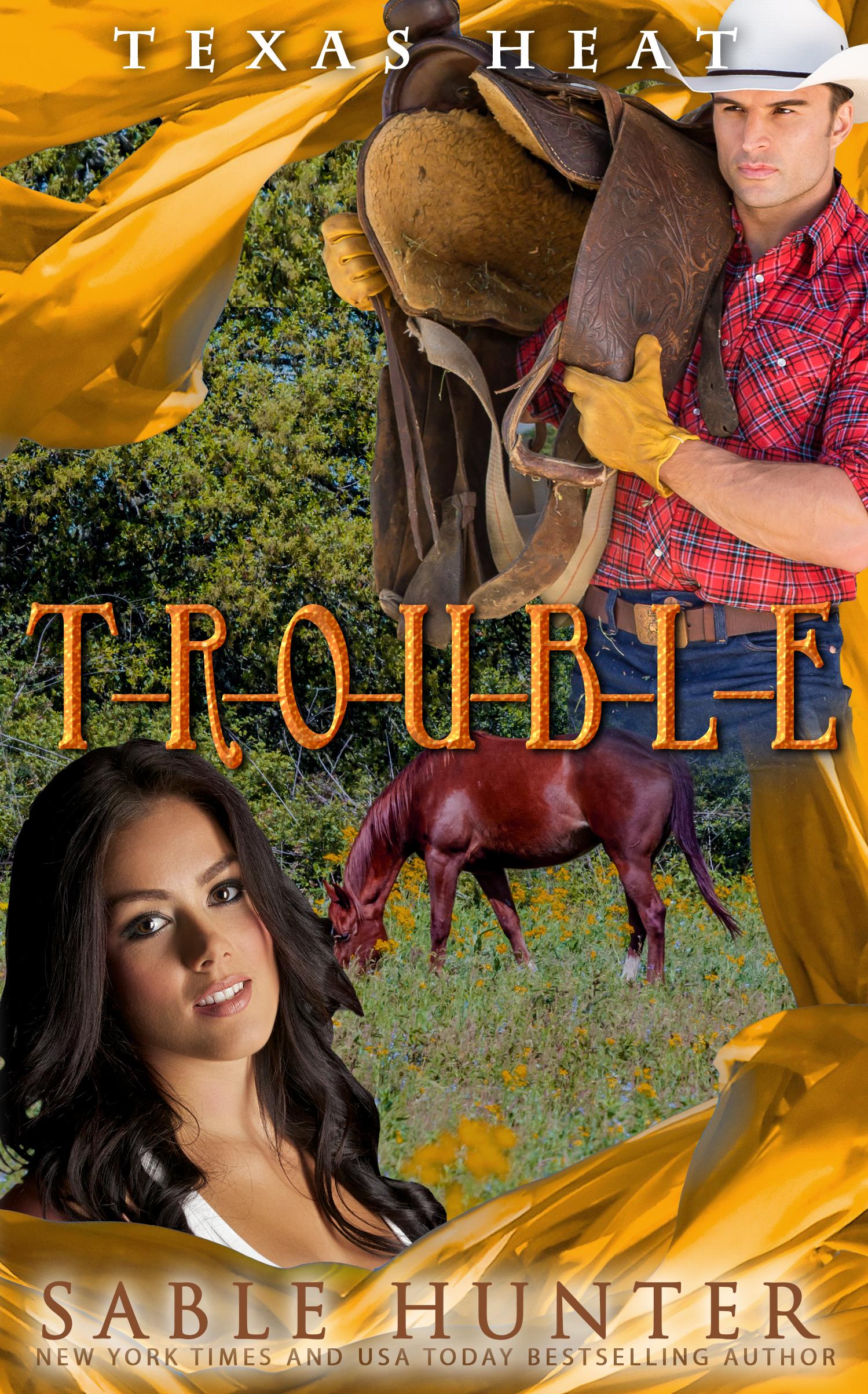 T-R-O-U-B-L-E book cover