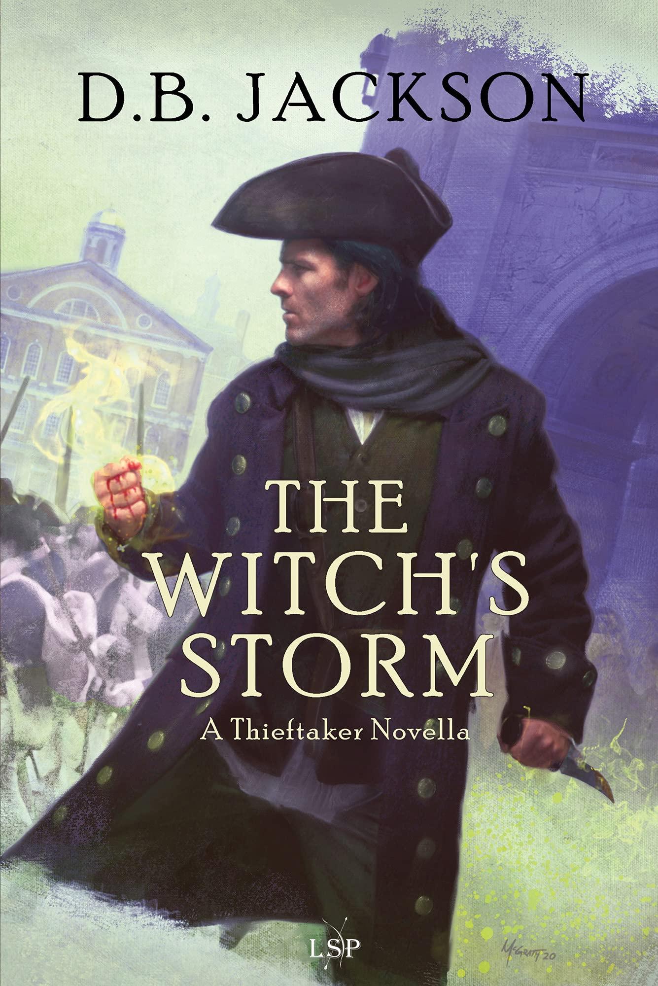 The Witch's Storm: A Thieftaker Novella book cover