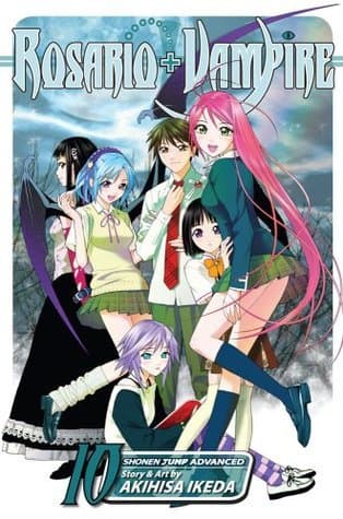 Rosario+Vampire, Vol. 10 book cover