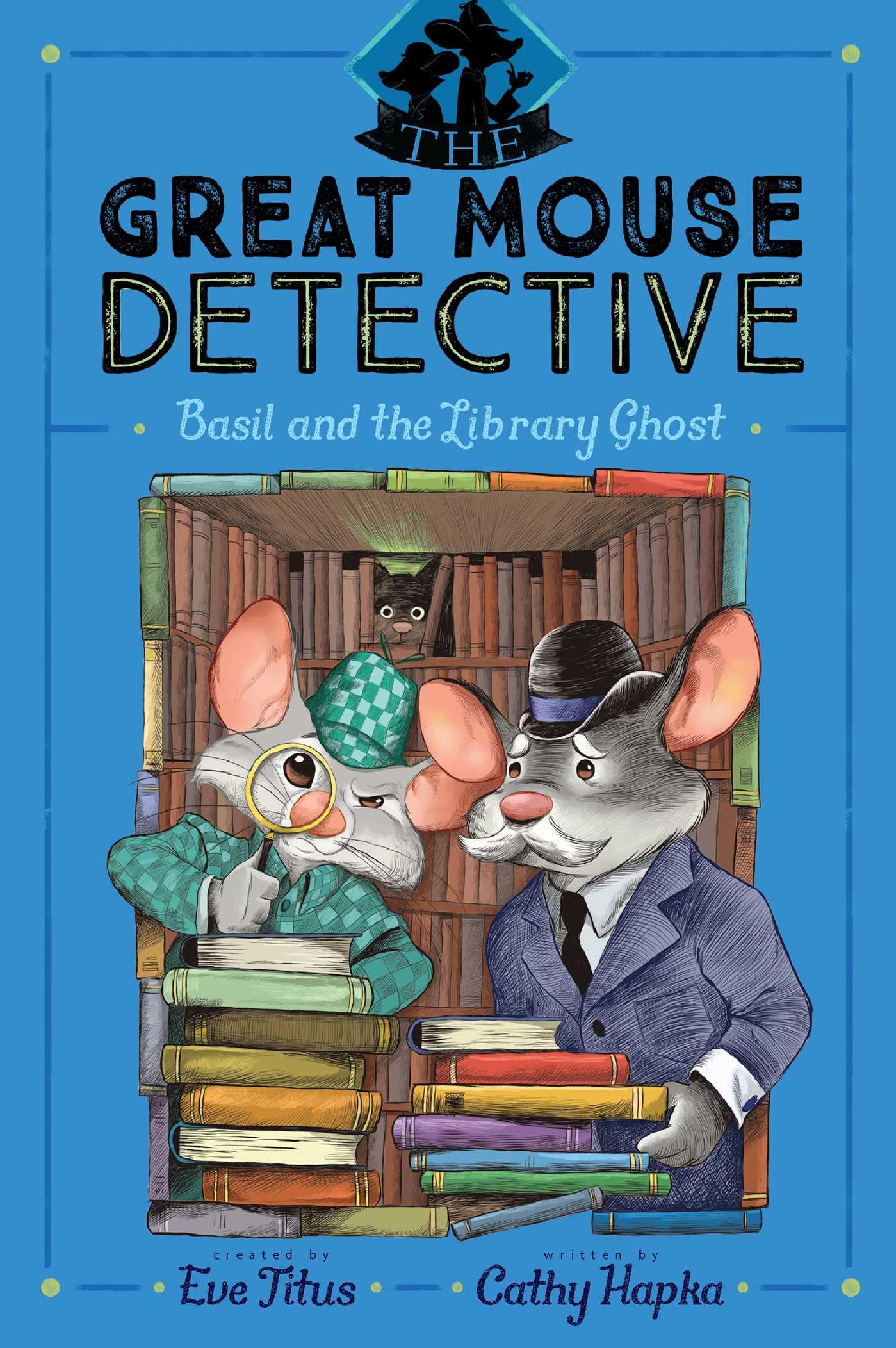 Basil and the Library Ghost book cover