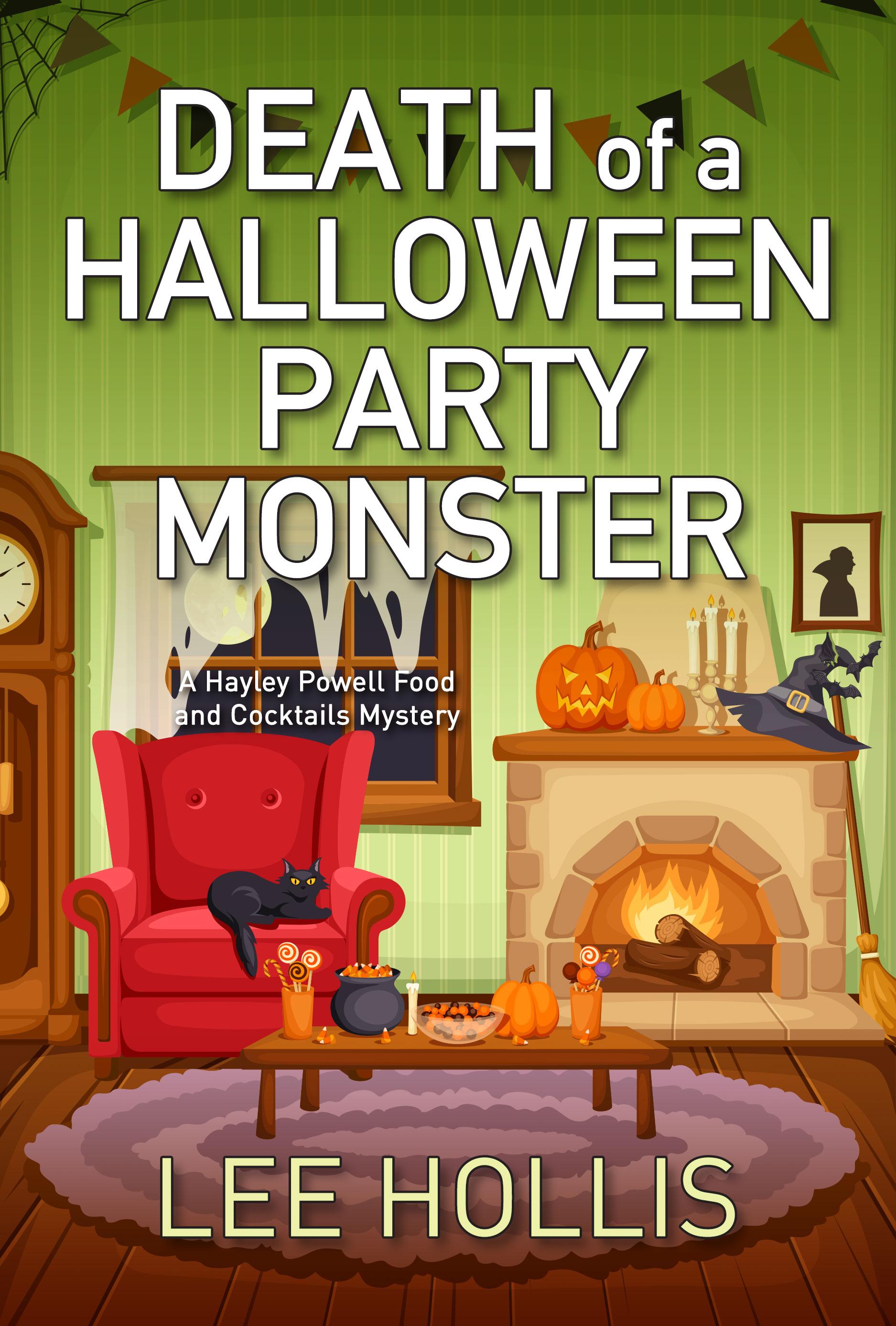 Death of a Halloween Party Monster book cover