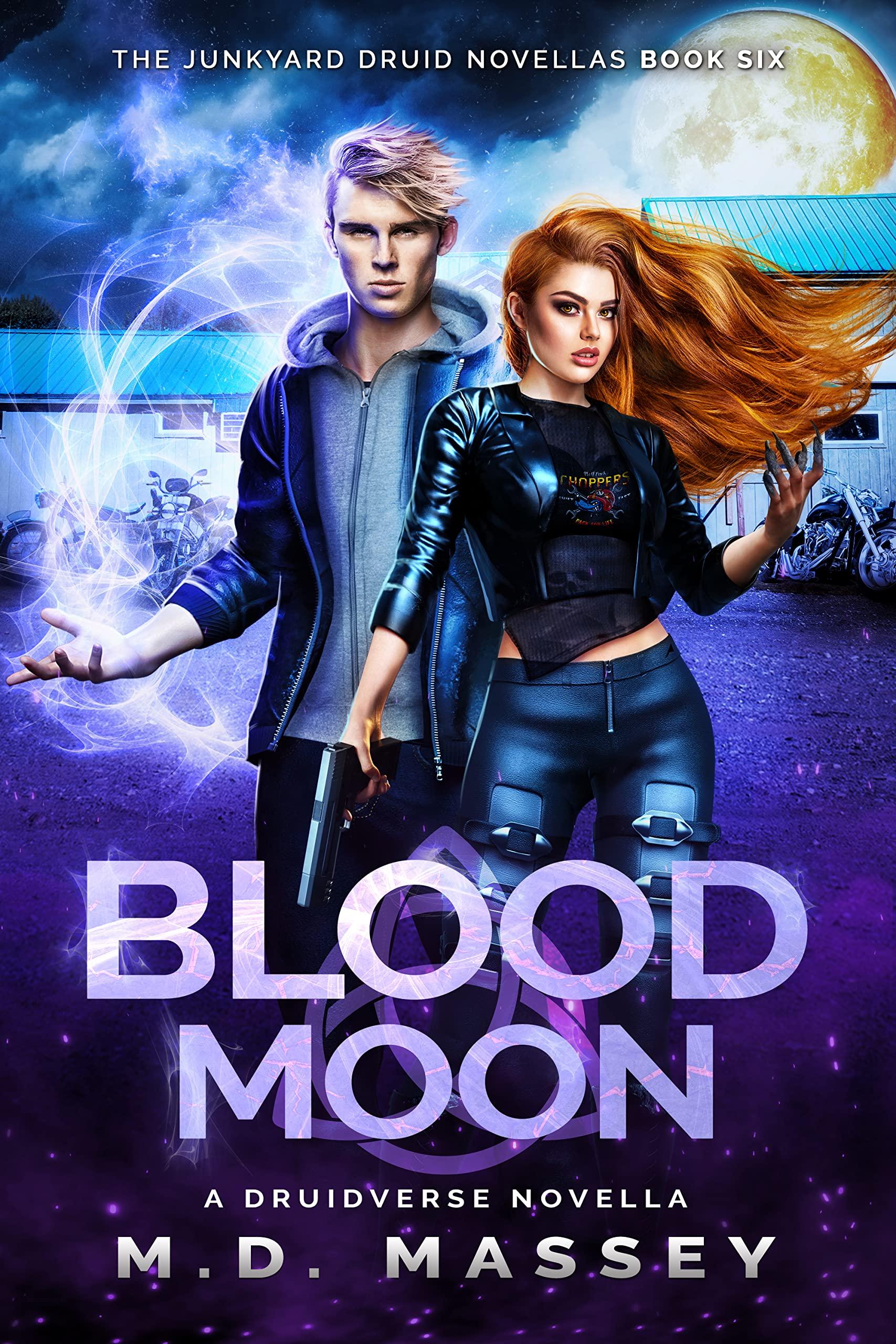 Blood Moon: A Druidverse Urban Fantasy Novella book cover