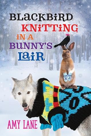 Blackbird Knitting in a Bunny's Lair book cover