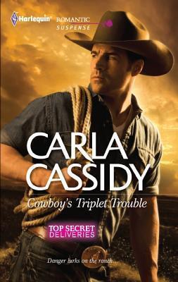 Cowboy's Triplet Trouble book cover